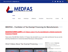Tablet Screenshot of medfas.com
